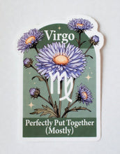 Load image into Gallery viewer, Virgo Aster Birth Flower Zodiac - Pro Eyelash Extensions