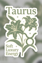 Load image into Gallery viewer, Taurus Lily Birth Flower Zodiac