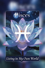 Load image into Gallery viewer, Pisces Water Lily Birth Flower Zodiac