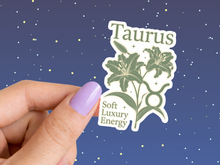 Load image into Gallery viewer, Taurus Lily Birth Flower Zodiac