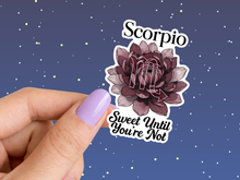 Load image into Gallery viewer, Scorpio Chrysanthemum Birth Flower Zodiac