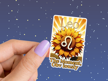 Load image into Gallery viewer, Leo Sunflower Birth Flower Zodiac