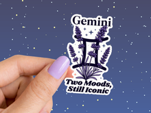 Load image into Gallery viewer, Gemini Lavender Birth Flower Zodiac