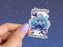 Load image into Gallery viewer, Aquarius Orchid Birth Flower Zodiac
