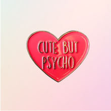 Load image into Gallery viewer, Cute But Psycho Heart Pin - Pro Eyelash Extensions
