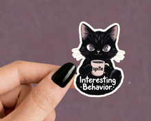 Load image into Gallery viewer, Interesting Behavior Cat Dark Humor Animal Stickers