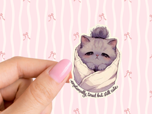 Load image into Gallery viewer, Emotionally Tired But Still Cute Cat Girly Memo