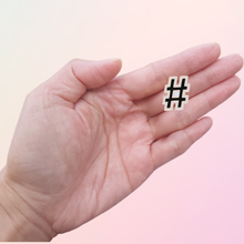 Load image into Gallery viewer, Hashtag # Small Pin - Pro Eyelash Extensions