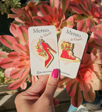 Load image into Gallery viewer, Red Flower High Heels Every Step is Progress Enamel Pin