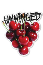 Load image into Gallery viewer, Unhinged Red Cherries Mental Health Pretty But Unwell