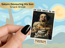 Load image into Gallery viewer, Saturn Devouring His Son Snack Break Chaotic Museum Art Painting