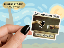 Load image into Gallery viewer, Creation Of Adam Chaotic Museum Art Painting