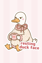 Load image into Gallery viewer, Resting Duck Face Coquette Girly Memo