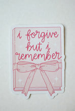 Load image into Gallery viewer, I Forgive but I remember Pink Bow Journal  Girly Memo